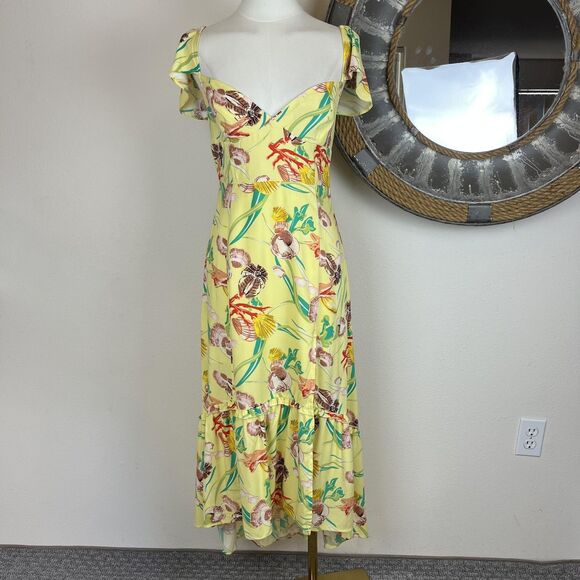 Urban Outfitters Dresses & Skirts - Urban Outfitters Dress Womens Medium Floral Print Back Tie Summer Maxi Tropical